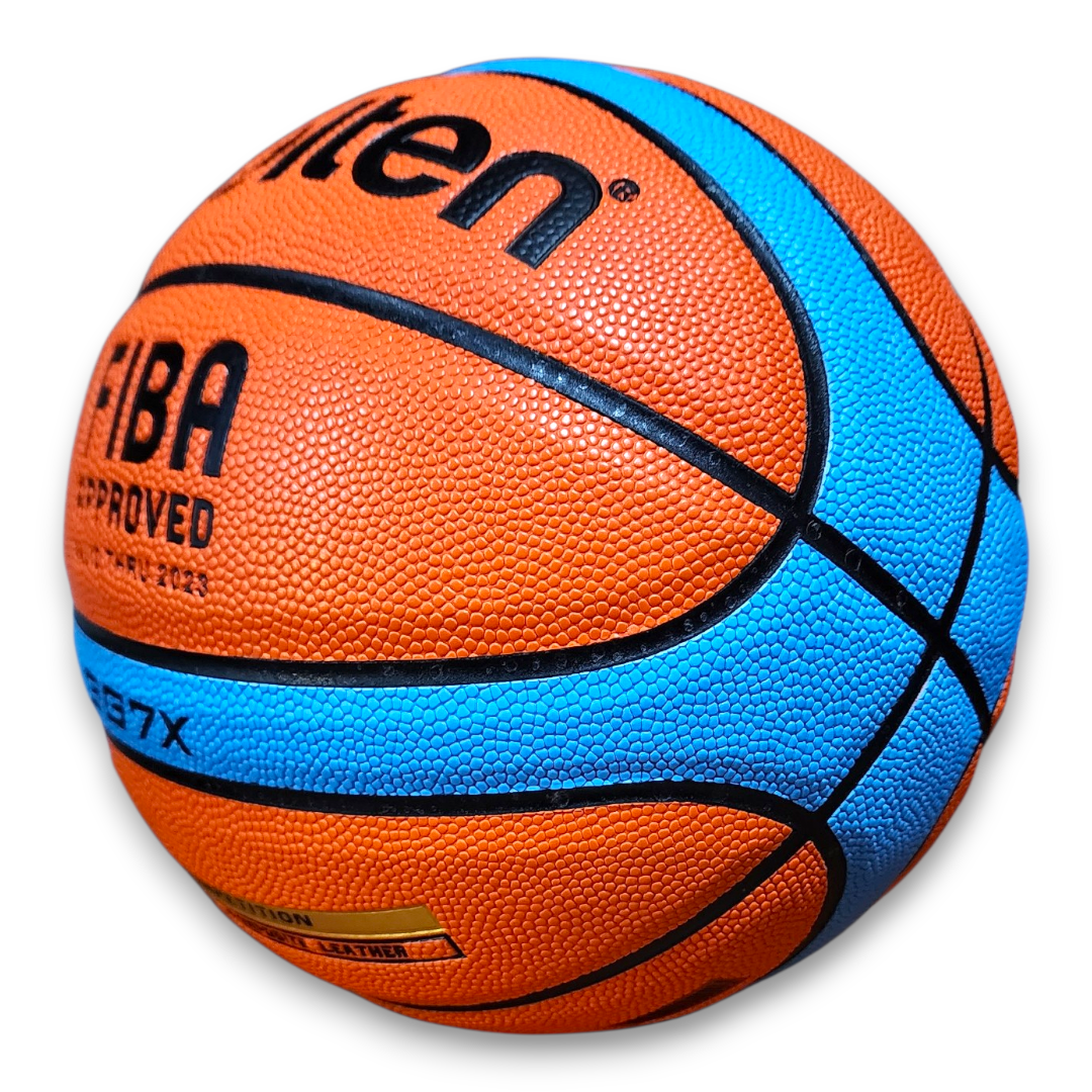 Balón De Básquetbol Molten GG7X Interior/Exterior Naranja - Azul Piel Sintética