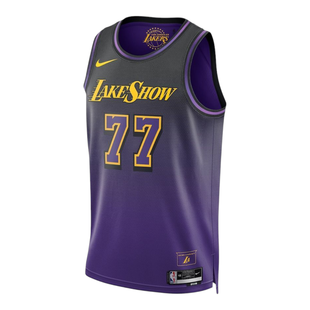 Jersey  Los Angeles Lakers City Edition 2025 – Luka Dončić #77
