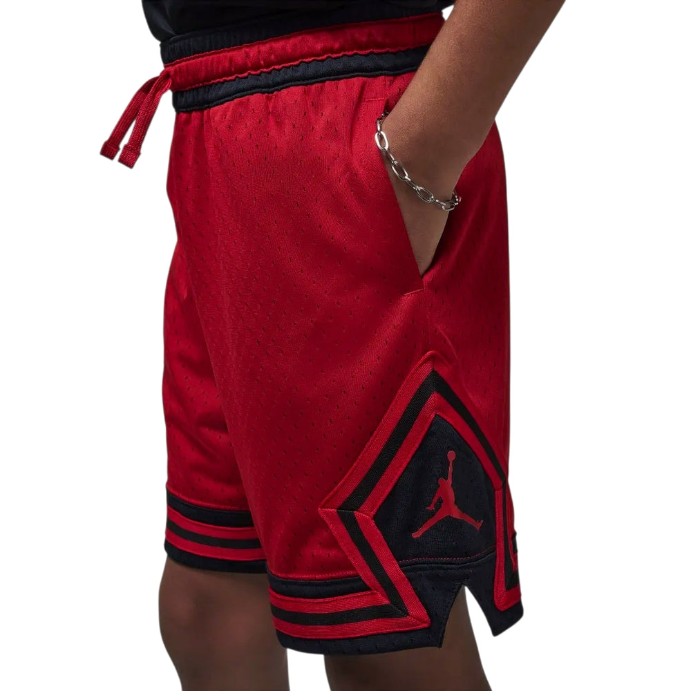 Shorts Diamond Basic  – MJ Sport Edition Rojo Negro