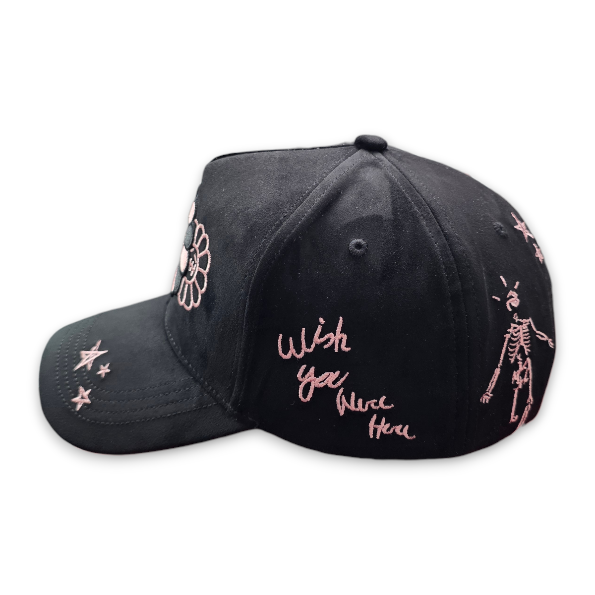 Gorra Diseño Innedit Muratravis Anniversary Rosa Negro