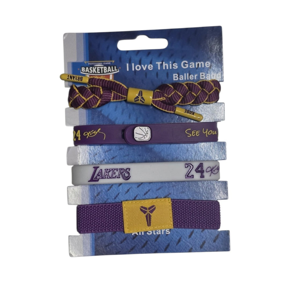 Kit de Pulseras NBA – Set de 4 Pulseras