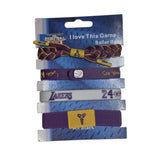 Kit de Pulseras NBA – Set de 4 Pulseras