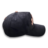 Gorra Diseño Bar Skull Oro Rosa Calaveras Diamantes