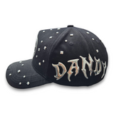 Gorra Diseño Dandy Hats X Lost Hills Chrome Negro Plata