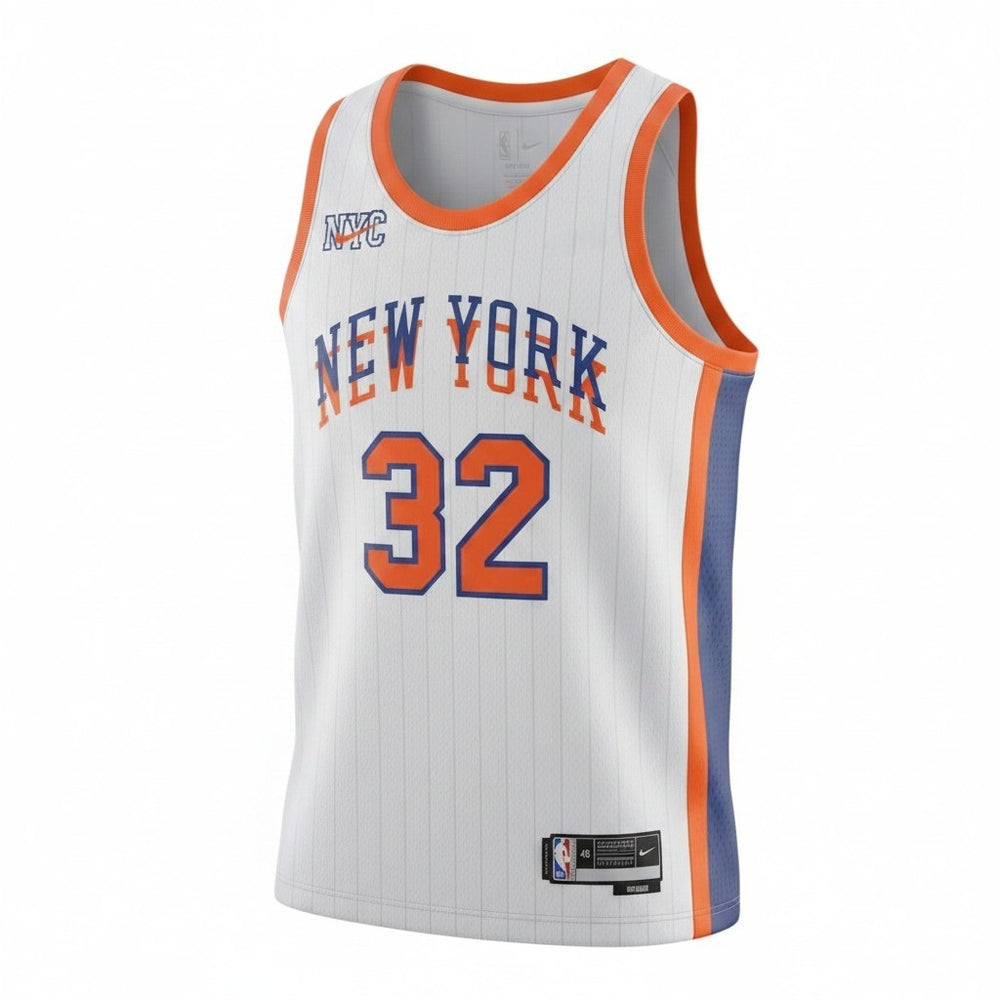 Jersey New York Knicks City Edition – Towns #32 blanco 2024