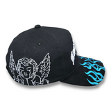 Gorra Diseño Dandy Hats Los Angeles Dandy Club Flamas Azules