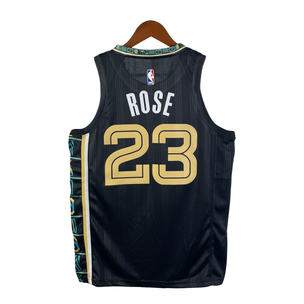 Jersey City Edition 2022 Memphis Grizzlies – Derrick Rose #23 Negro