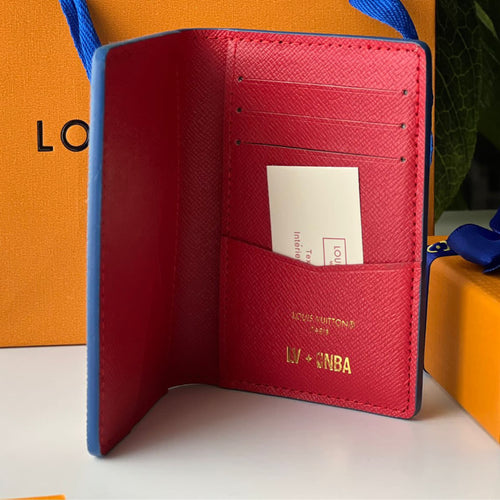 Cartera Tarjetero NBA Monograma Style – Compact Wallet