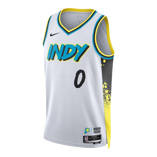 Jersey  Indiana Pacers City Edition 2025 – Tyrese Haliburton