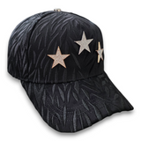 Gorra Diseño Bar Ct Rockstar 7 Estrellas Oro Diamantes