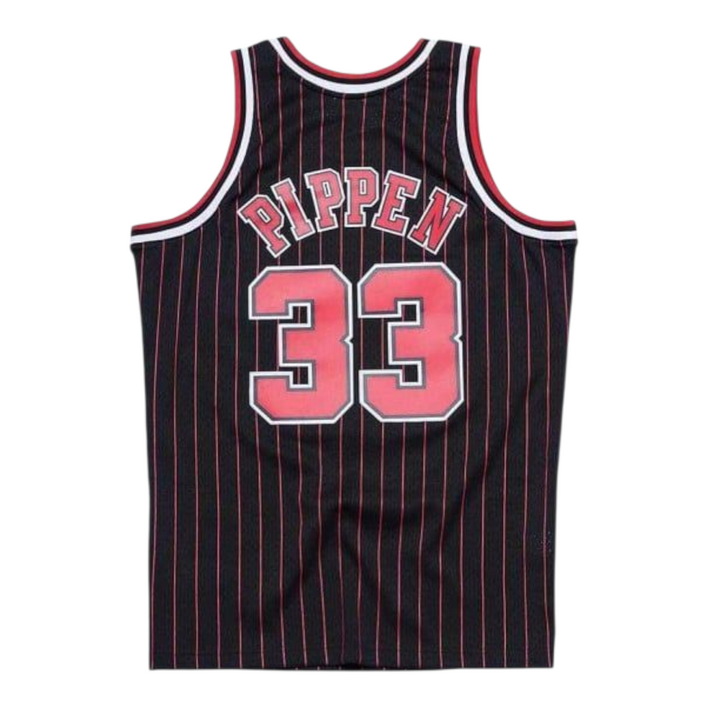 Jersey Clásico Chicago Bulls 1995-96 – Scottie Pippen #33 Negro