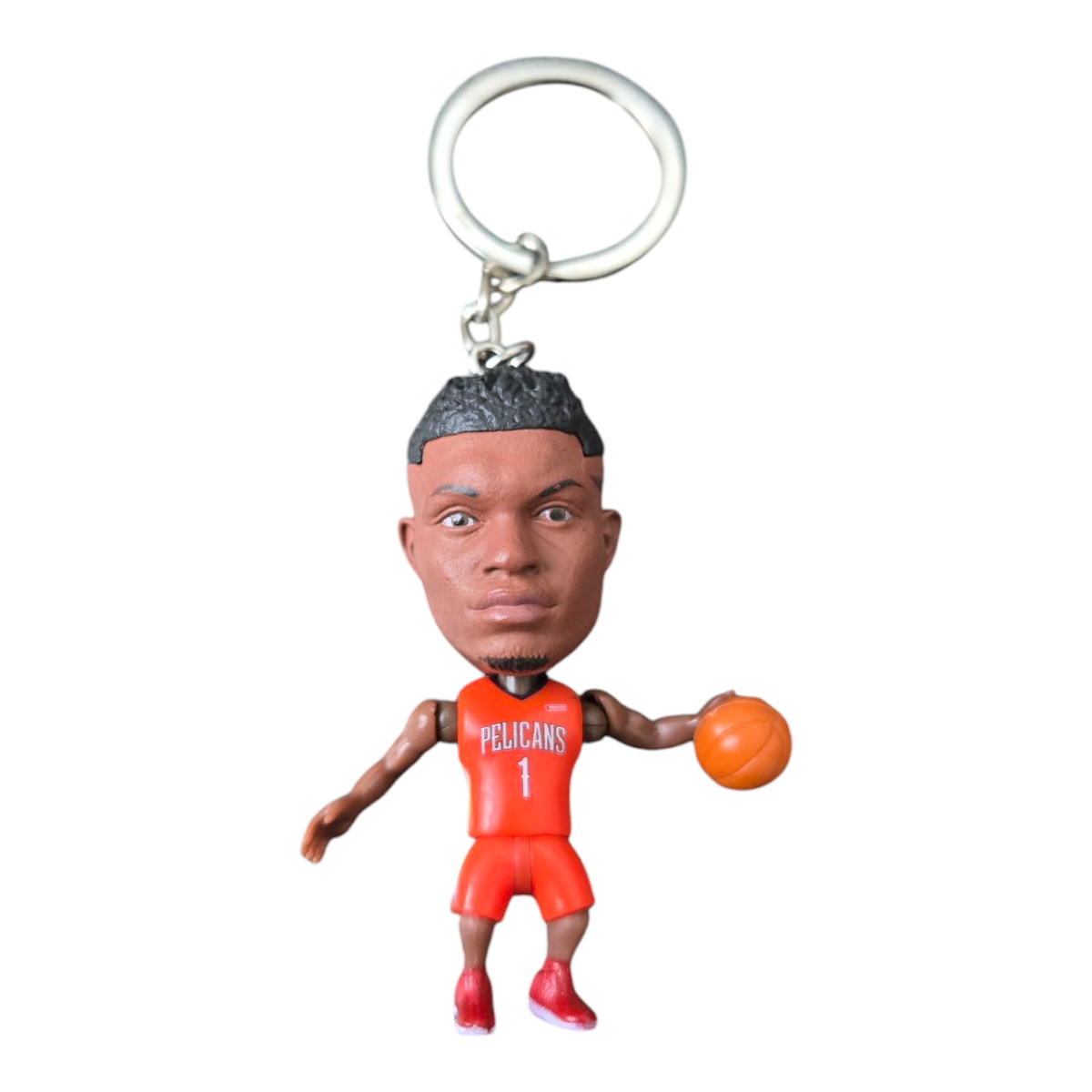 Llavero Figura de Jugador de Básquetbol – Mini Coleccionable con Balón