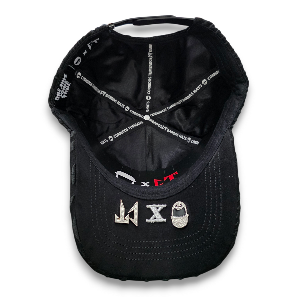 Gorra Diseño Bar Ct Rockstar 7 Estrellas Oro Diamantes