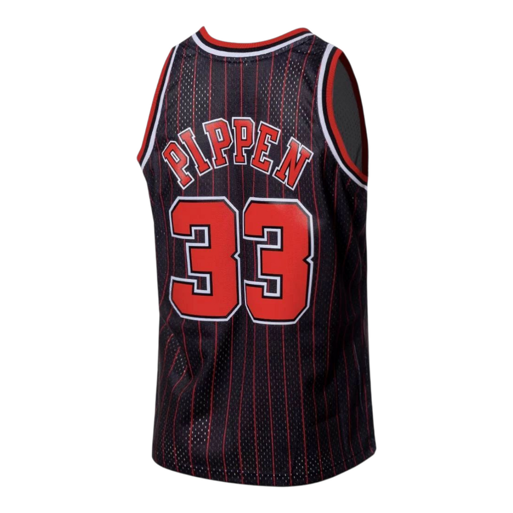 Jersey Clásico Chicago Bulls 1995-96 – Scottie Pippen #33 Negro