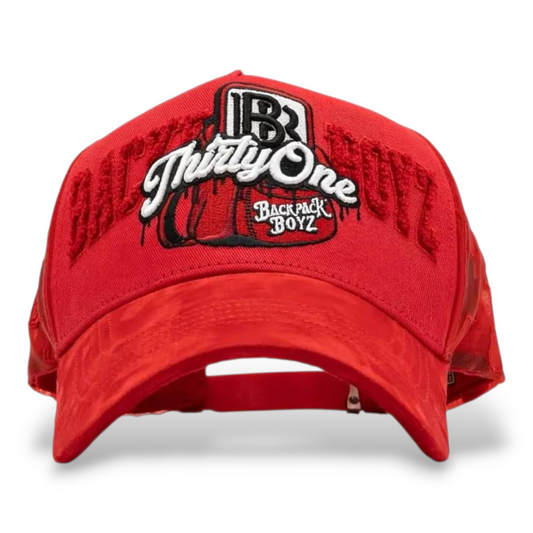 Gorra Diseño Backpack Boyz La Mochila Rojo 31 Hats Thirtyone