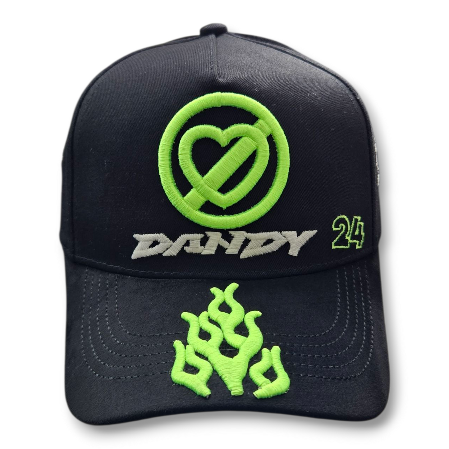 Gorra Diseño Dandy Hats X Fuerza Regida Glow No Te Enamores