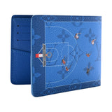 Cartera Cancha Básquetbol Azul – Basketball Wallet