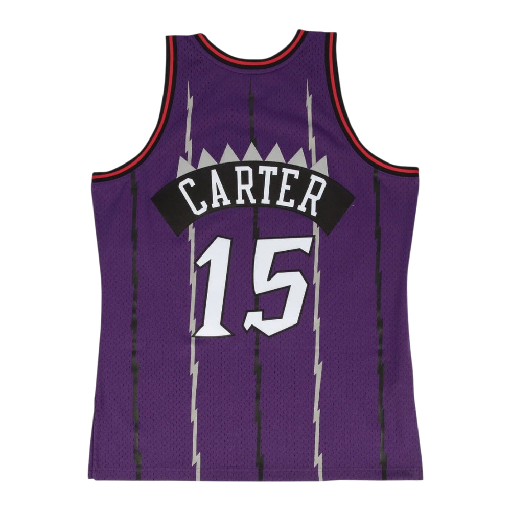 Jersey Clásico Toronto Raptors Morado – Vince Carter #15 | Edición Retro
