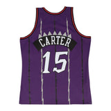 Jersey Clásico Toronto Raptors Morado – Vince Carter #15 | Edición Retro