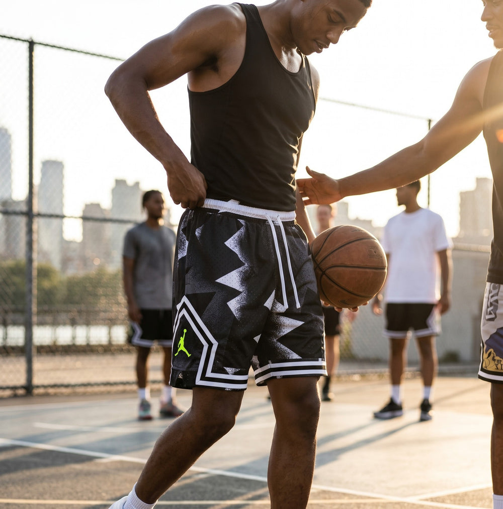 Shorts Diamond  – MJ Sport Electric Neon