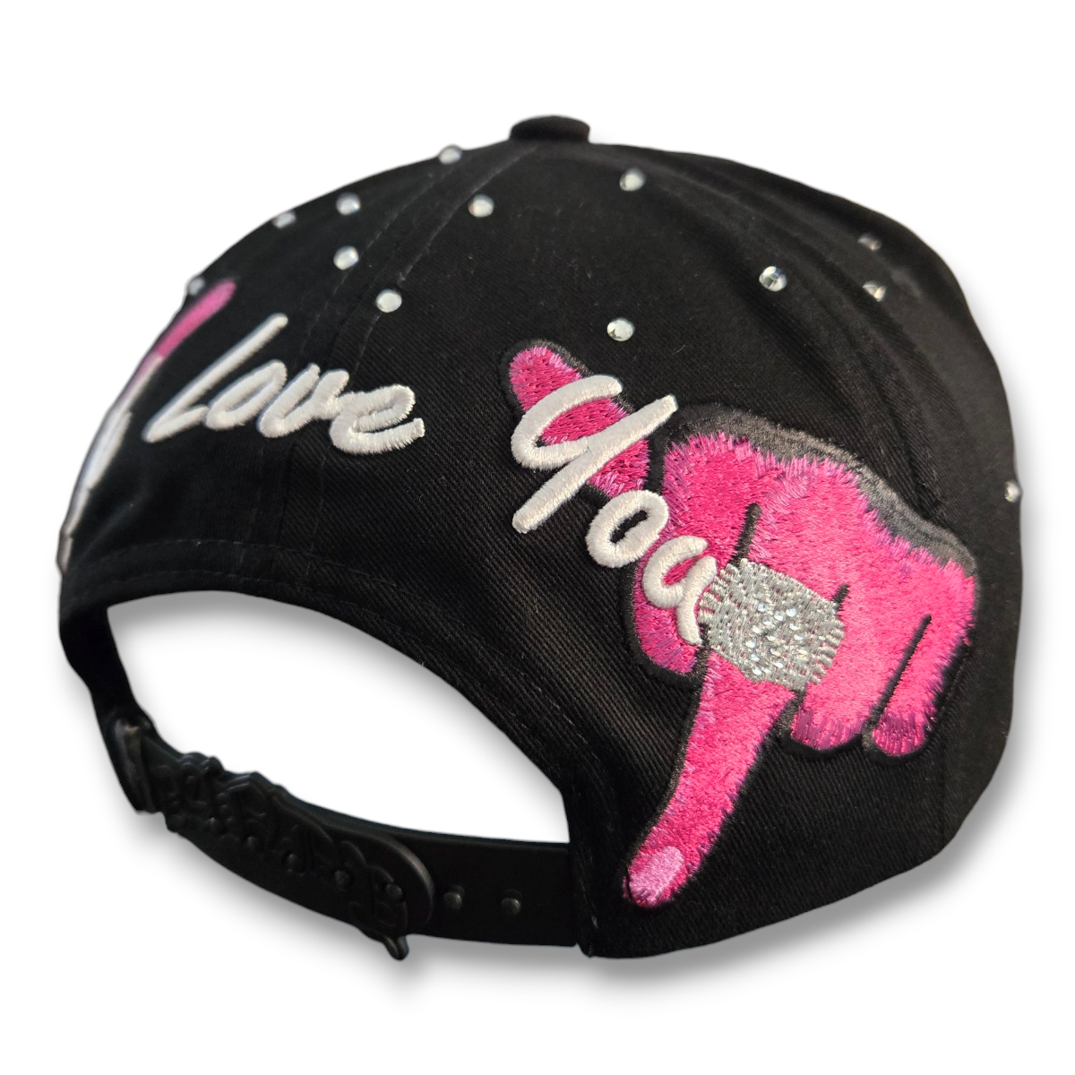 Gorra Diseño Dandy X Tombochio Cristales Haters Negro