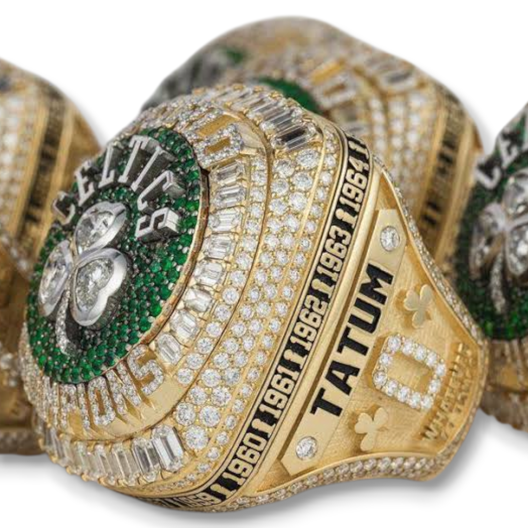 Anillo Campeones Boston Celtics 2024 – Tatum Edición Conmemorativa