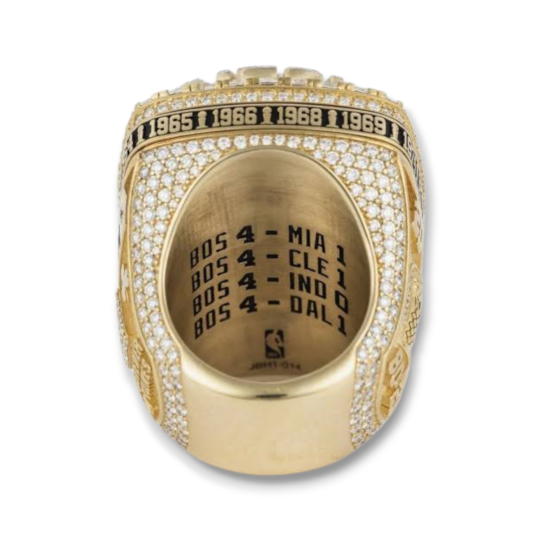 Anillo Campeones Boston Celtics 2024 – Tatum Edición Conmemorativa