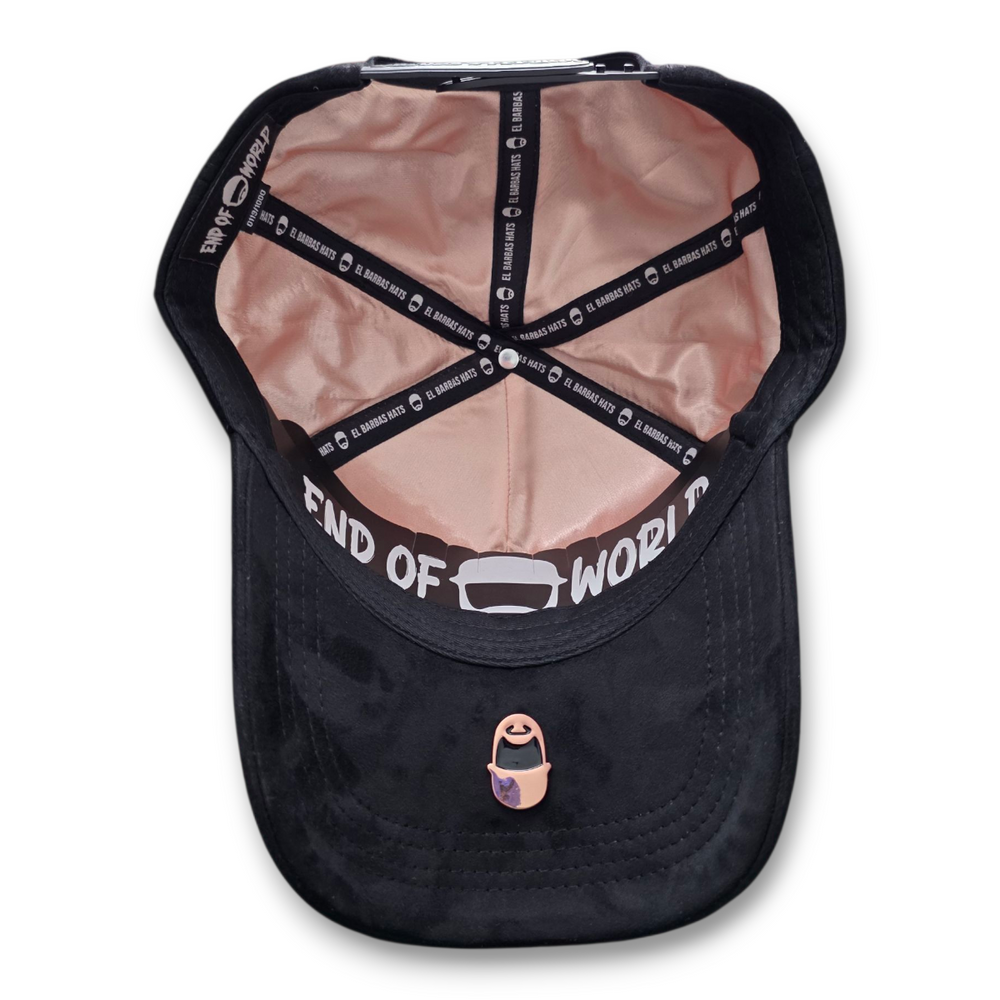 Gorra Diseño Bar Skull Oro Rosa Calaveras Diamantes
