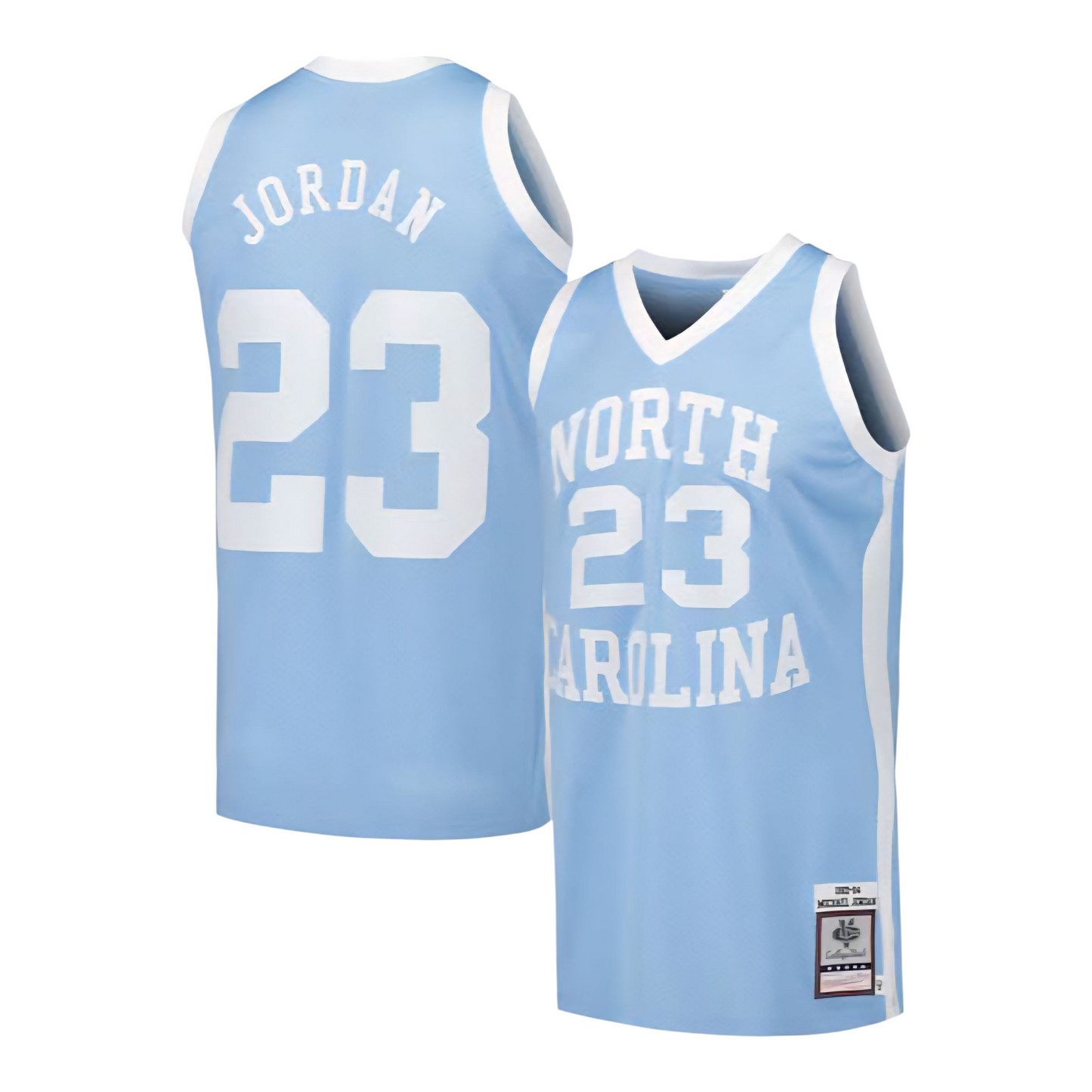 Jersey Universidad North Carolina Azul – Michael Jordan #23 | Estilo Retro