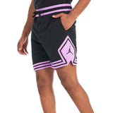 Shorts Diamond Basic  – MJ Sport Edition Negro Purpura