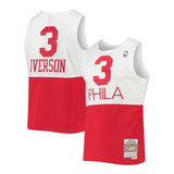 Jersey Clásico Philadelphia 76ers 2003-2004 – Allen Iverson #3 Rojo/Blanco