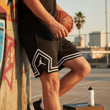 Shorts Diamond Basic  – MJ Sport Edition Negro Blanco