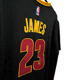 Jersey Manga Corta Cleveland Cavaliers 2016 – LeBron James #23 Negro