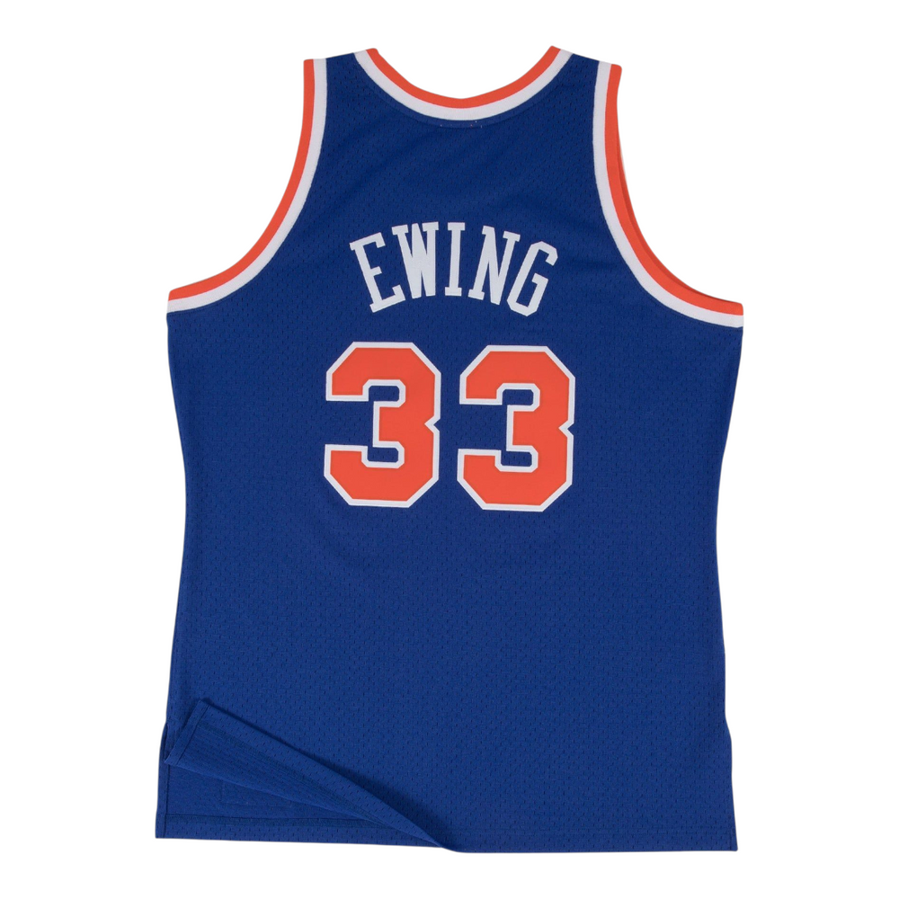 Jersey Clásico New York Knicks 1991-92 – Patrick Ewing #33 Azul