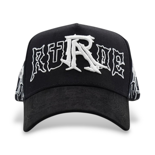 Gorra Rude Awakenings Jesus Christ Blanco Negro Cristo