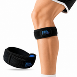 Banda Patelar Deportiva Ajustable con Gel de Silicón – Soporte para Menisco y Rodilla