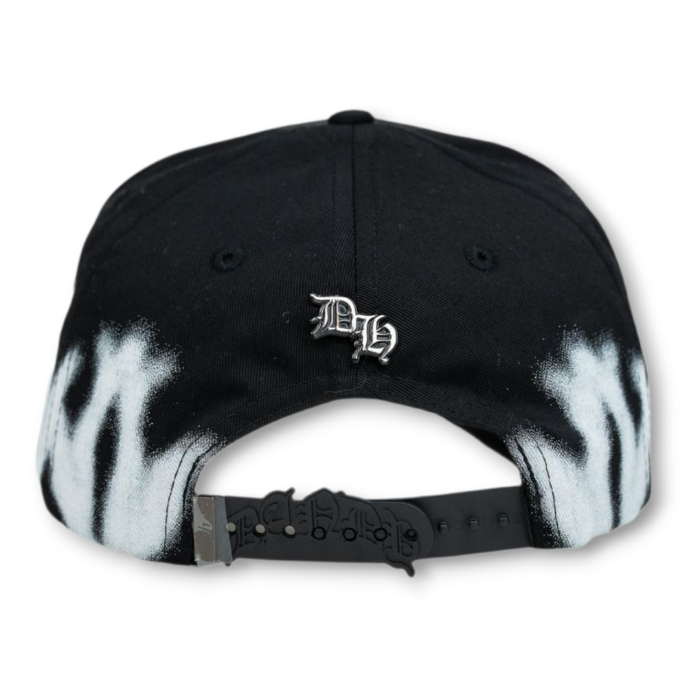 Gorra Diseño Dandy Hats Project 001 Negro Blanco Pines Metal