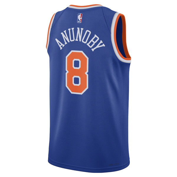 Jersey New York Knicks Icon Edition 2025 – OG Aunoby #8