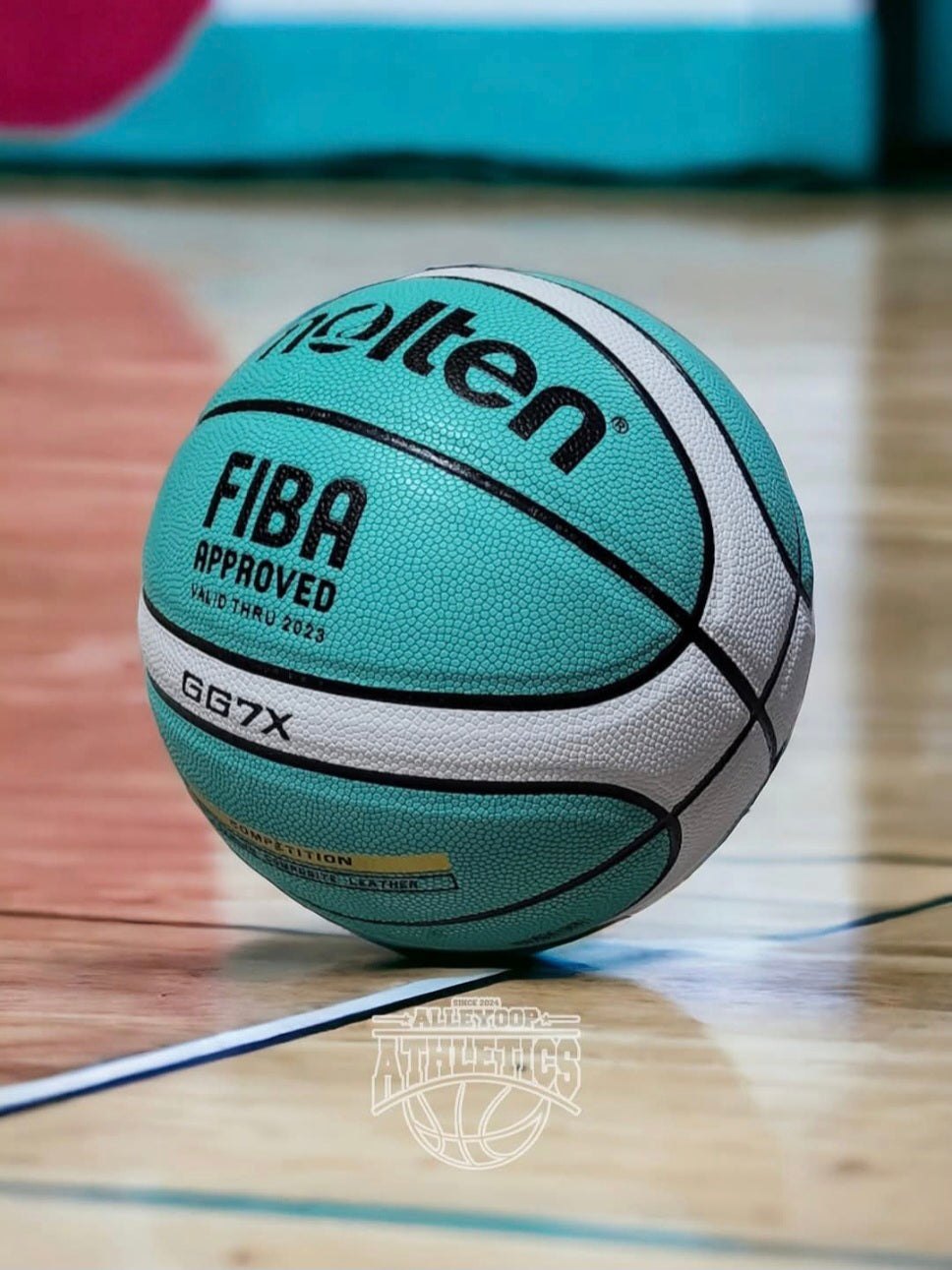 Balón De Básquetbol Molten GG7X Interior/Exterior Menta Tiffany Piel Sintética