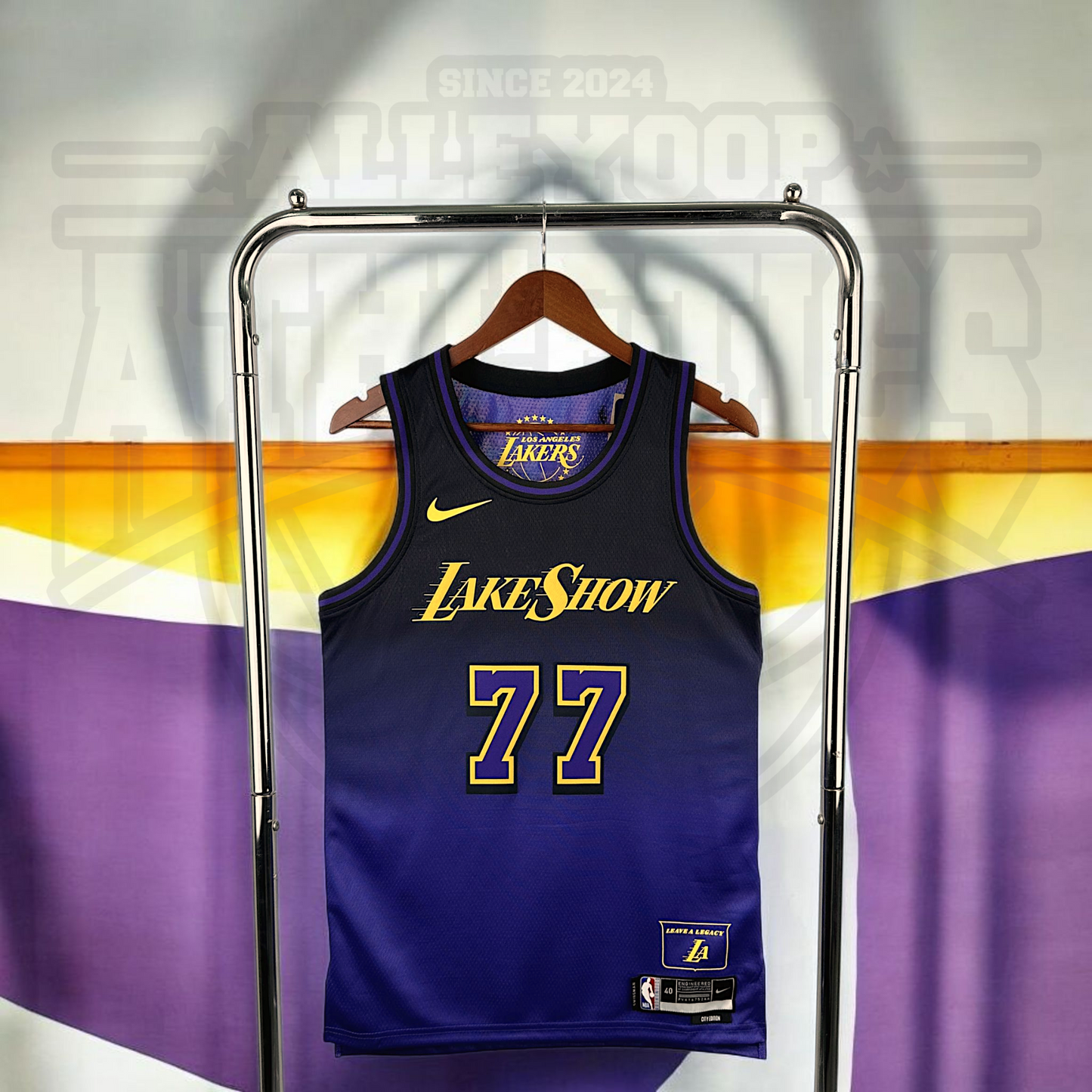 Jersey  Los Angeles Lakers City Edition 2025 – Luka Dončić #77