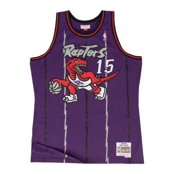 Jersey Clásico Toronto Raptors Morado – Vince Carter #15 | Edición Retro