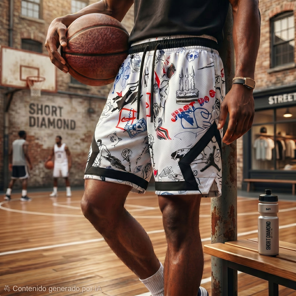 Shorts Diamond – MJ Street Art Edition Pearl