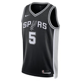 Jersey San Antonio Spurs Icon Edition 2026 – Stephon Castle #5