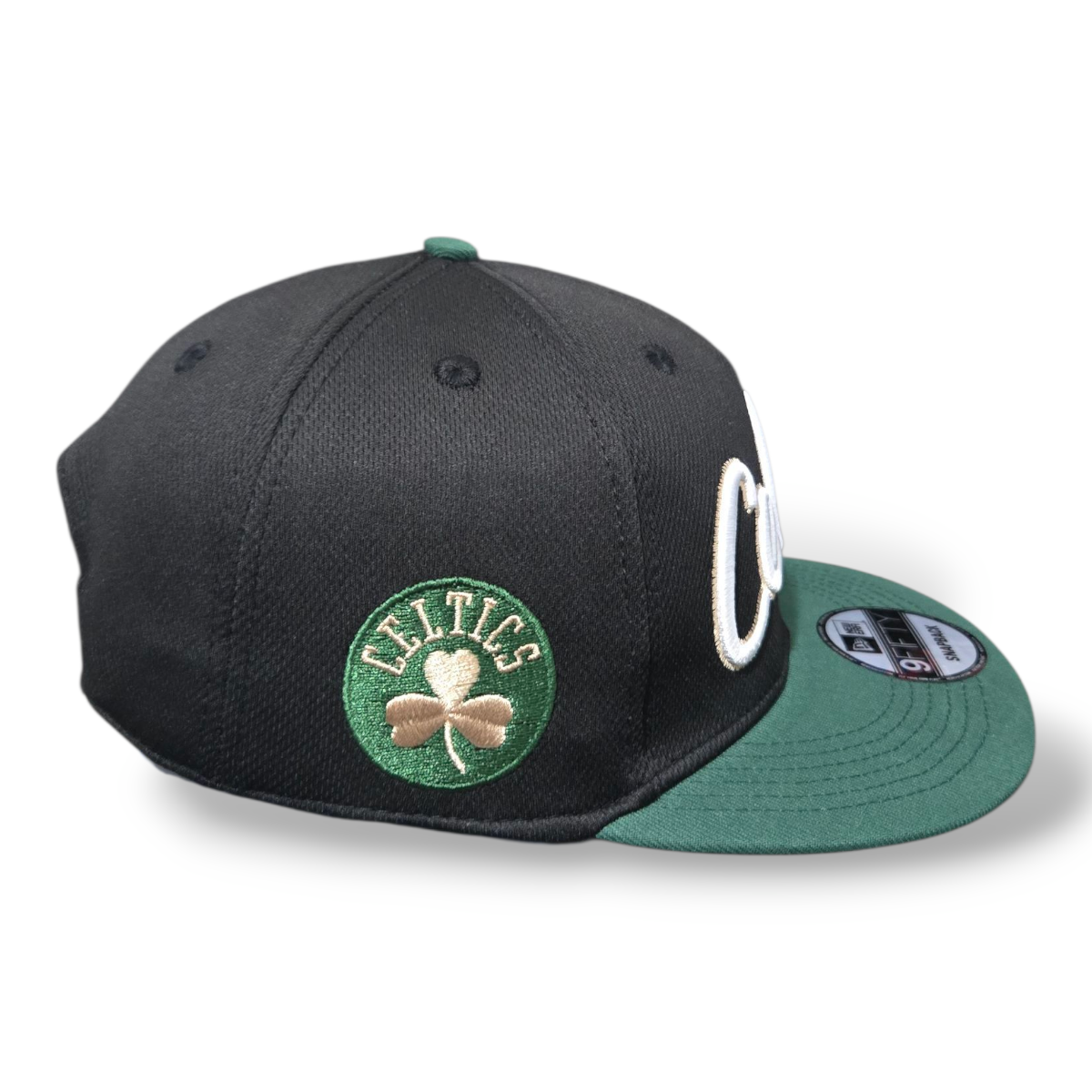 Gorra Snapback Boston Celtics – City Edition 2022 | Ajustable Negro / Verde