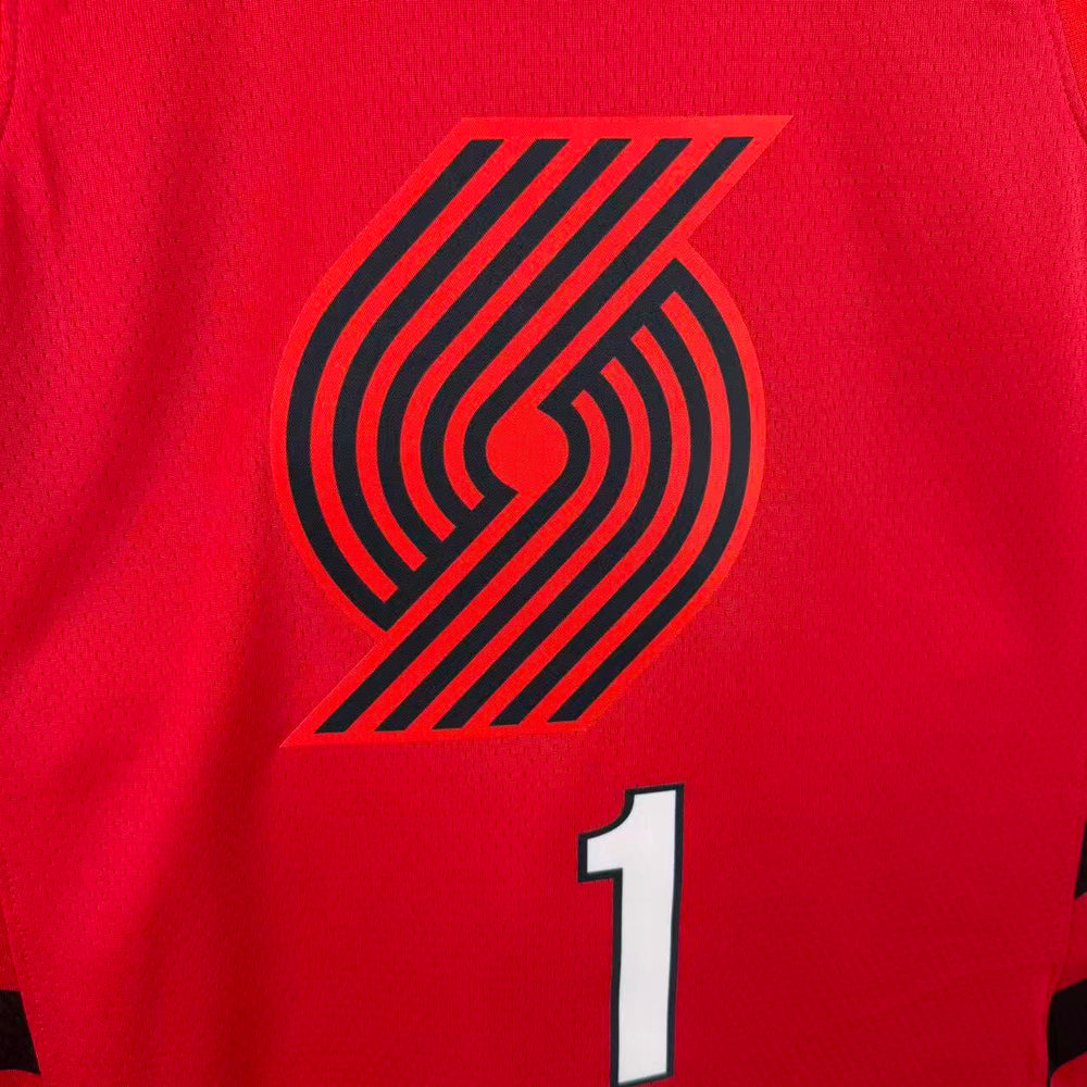 Jersey Portland Trail Blazers Statement – Ja Morant #12 Rojo