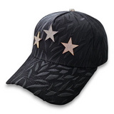 Gorra Diseño Bar Ct Rockstar 7 Estrellas Oro Diamantes
