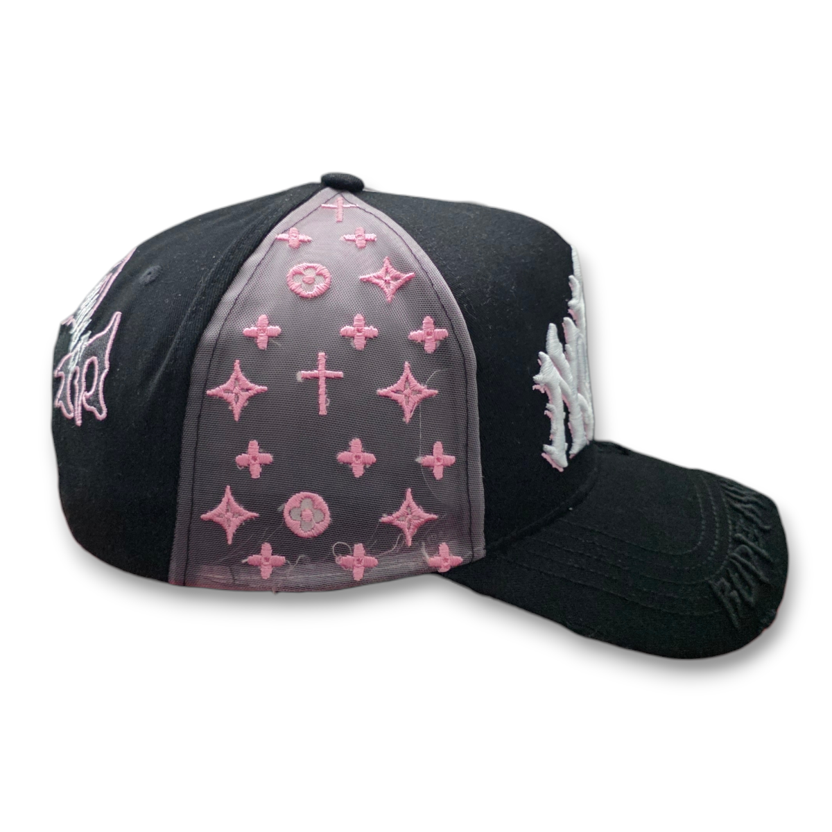 Gorra Rude Awakenings Ny Thorns Negro Rosa Nanana Drop
