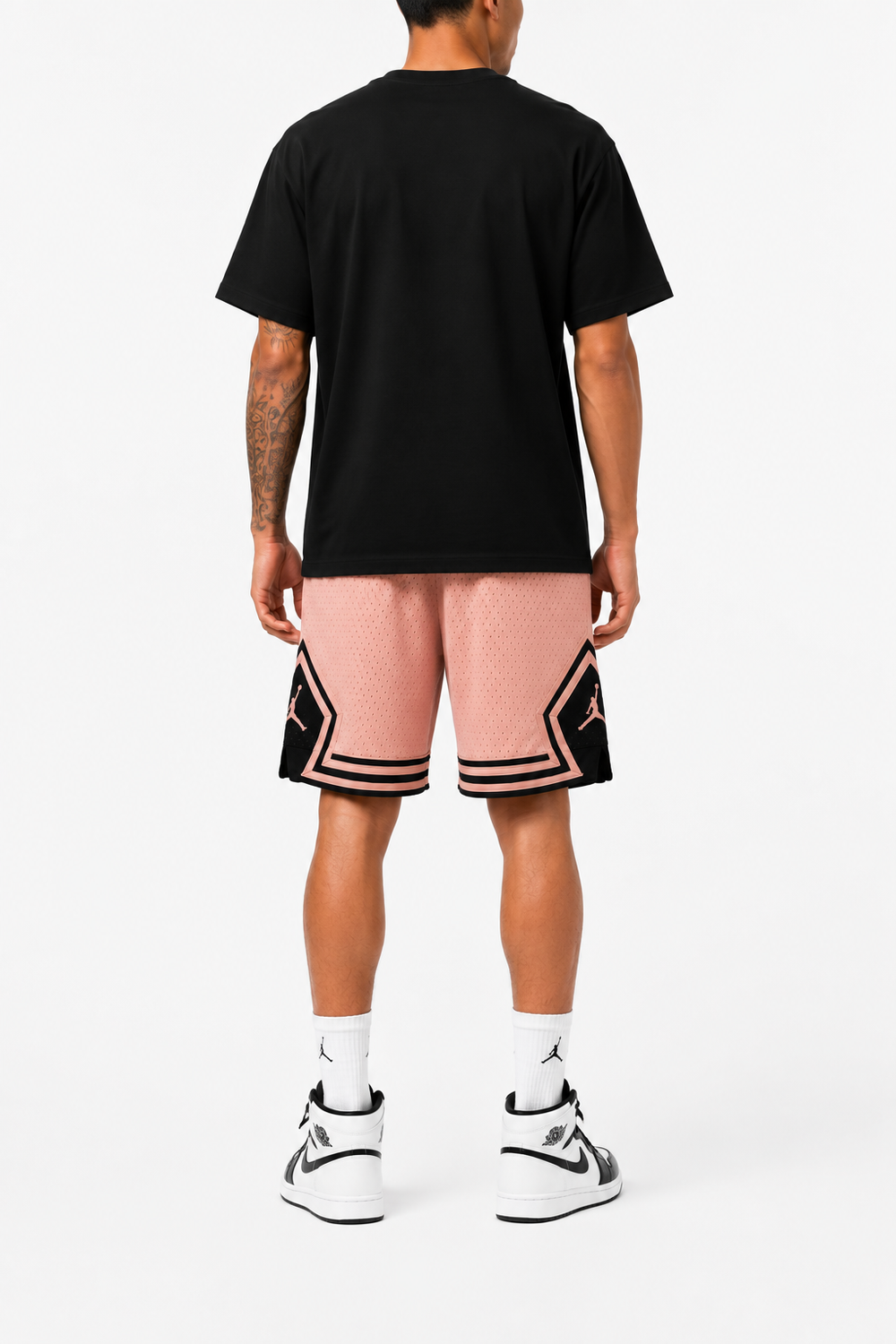 Shorts Diamond – MJ Basic Rosa Quemado