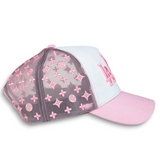 Gorra Diseño Rude Awakenings La La La Malla Trucker Rosa