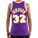Jersey Clásico Los Angeles Lakers 1984-85 – Magic Johnson #32 Morado